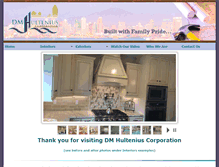 Tablet Screenshot of dmhultenius.com
